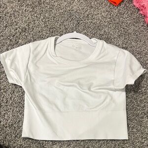 Aerie White Crop Top